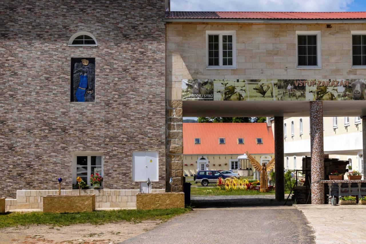 Penzion Kozi Farma Novy Dvur Česká Lípa Kültér fotó